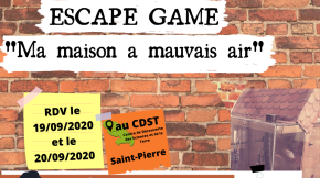 Escape game inédit et expositions Madininair au CDST à Saint-Pierre