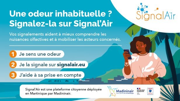 Signal’Air : une plateforme citoyenne pour signaler les odeurs en Martinique