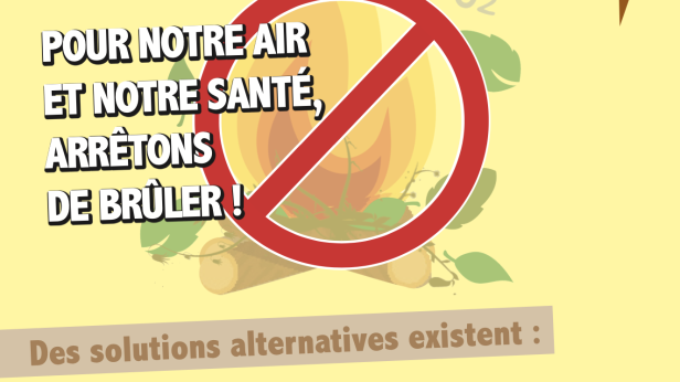 Pour notre air et notre santé, arrêtons de brûler ! (CAP Nord)