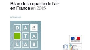 Le bilan de la qualité de l’air en France en 2015 est publié