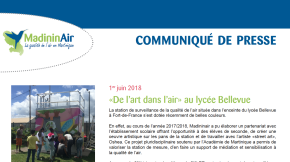 01/06/2018 - «&nbsp;De l’art dans l’air&nbsp;» au lycée Bellevue