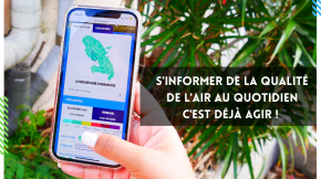 Je consulte le site de Madininair pour connaître la qualité de l’air du jour et la prévision du lendemain. 