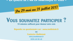 Enquête sur la qualité de l’air en Martinique : les martiniquais invités à participer