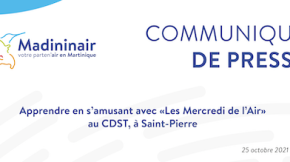 25/10/2021 - Apprendre en s’amusant avec «&nbsp;Les Mercredi de l’Air&nbsp;» au CDST, à Saint-Pierre